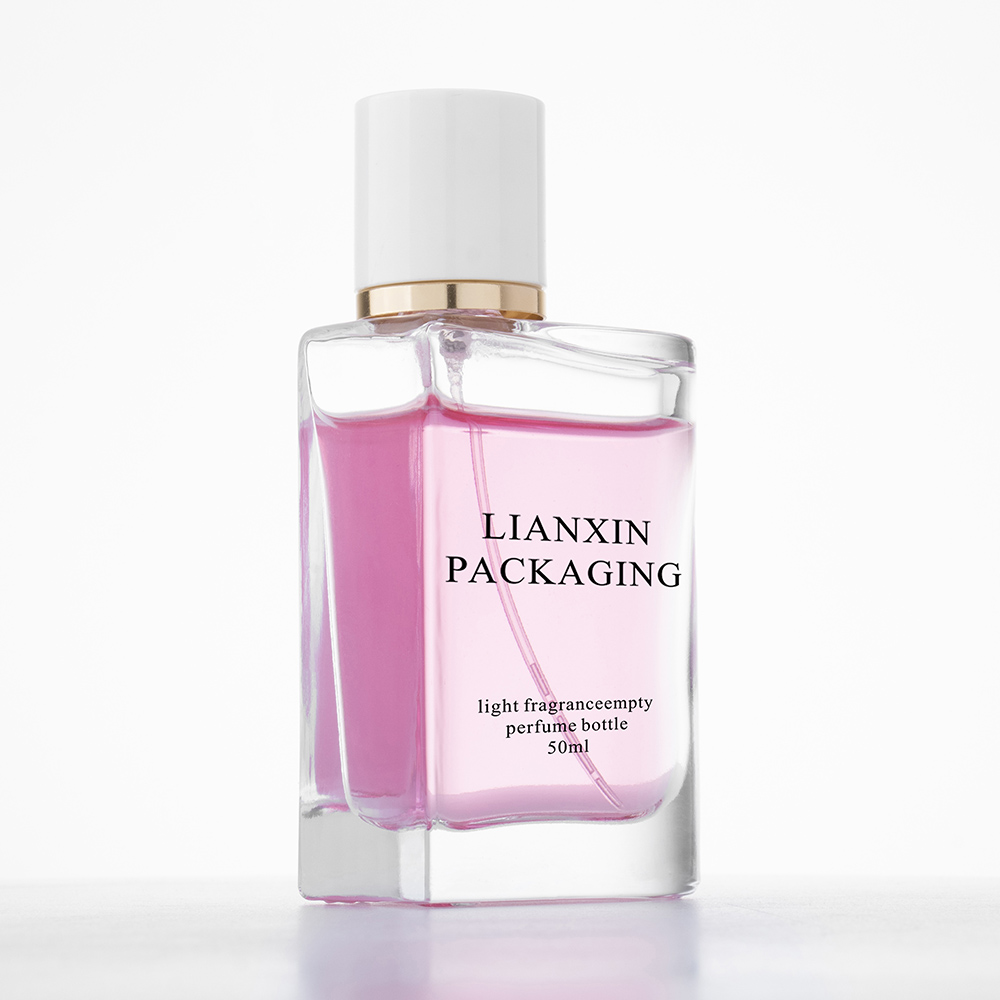 pink perfume bottle