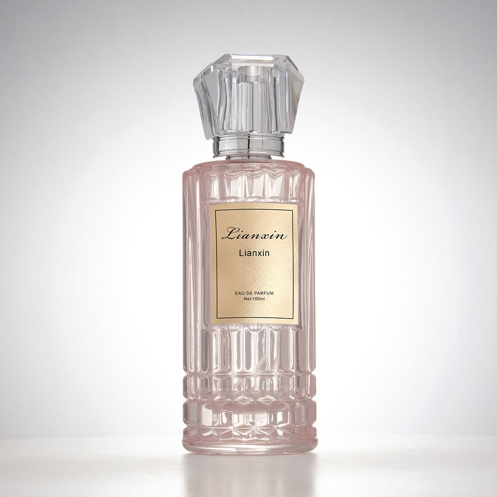 pink perfume bottle