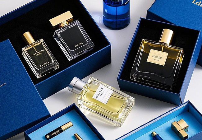 square perfume bottle packaging boxes